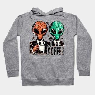 Alien coffee Hoodie